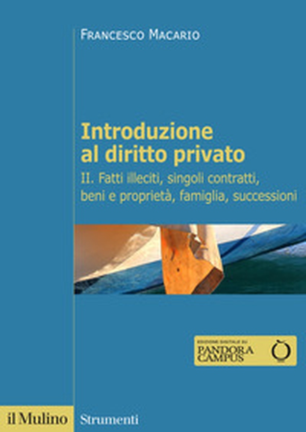 Introduzione al diritto privato - Vol. 2 - Librerie.coop Introduzione al diritto privato - Vol. 2 - Librerie.coop