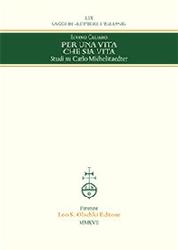 Per una vita che sia vita. Studi su Carlo Michelstaedter - Librerie.coop Per una vita che sia vita. Studi su Carlo Michelstaedter - Librerie.coop