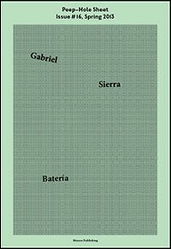 Gabriel Sierra. Peep-Hole Sheet - Vol. 16 - Librerie.coop Gabriel Sierra. Peep-Hole Sheet - Vol. 16 - Librerie.coop