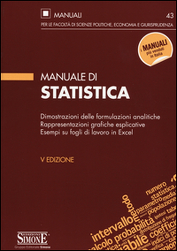 Manuale di statistica - Librerie.coop Manuale di statistica - Librerie.coop
