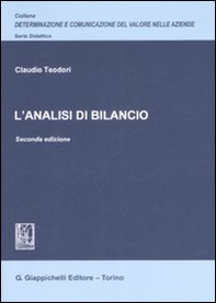 L'analisi di bilancio - Librerie.coop L'analisi di bilancio - Librerie.coop