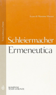 Ermeneutica. Testo tedesco a fronte - Librerie.coop