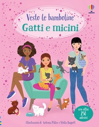 Gatti e micini. Con adesivi - Librerie.coop