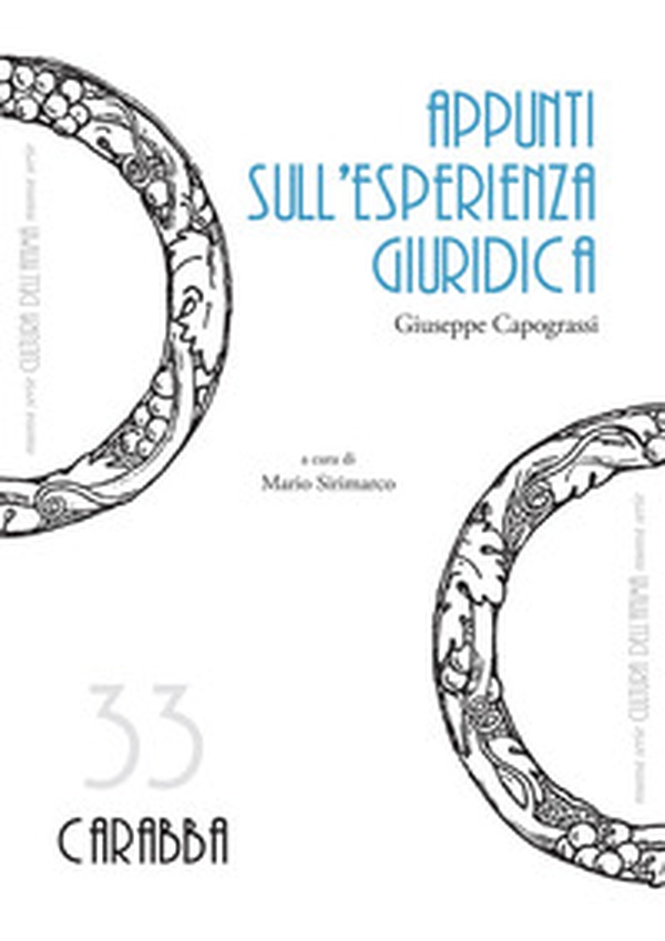 Appunti sull'esperienza giuridica - Librerie.coop Appunti sull'esperienza giuridica - Librerie.coop