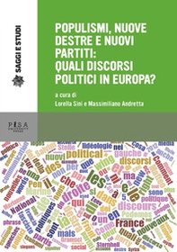 Populismi, nuove destre e nuovi partiti: quali discorsi politici in Europa? - Librerie.coop
