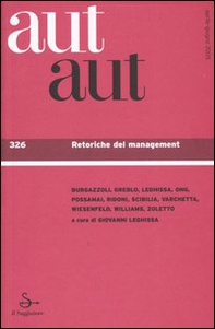 Aut aut - Vol. 326 - Librerie.coop