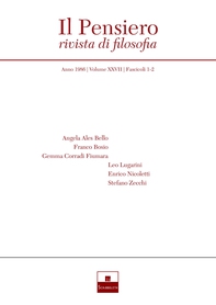 Il Pensiero (1986/1-2) - Librerie.coop