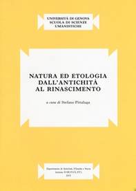 Natura ed etologia dall'antichità al Rinascimento - Librerie.coop