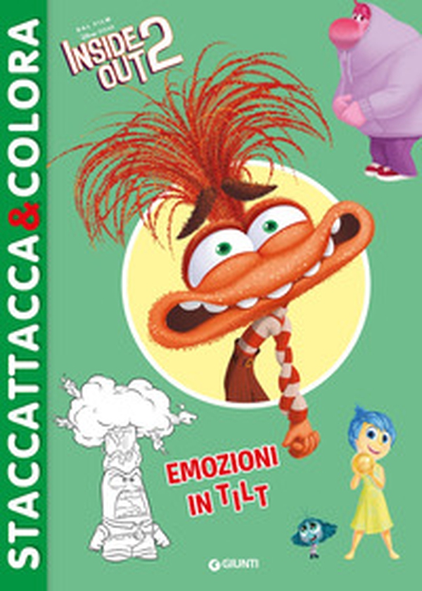 Emozioni in tilt. Inside Out 2. Staccattacca&colora. Con adesivi - Librerie.coop Emozioni in tilt. Inside Out 2. Staccattacca&colora. Con adesivi - Librerie.coop