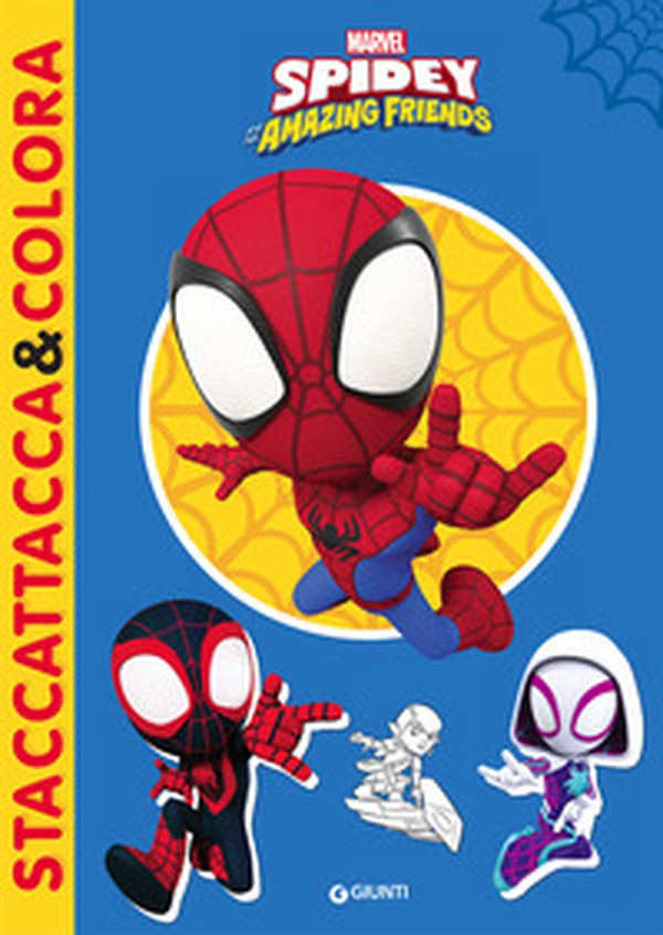 Spidey. Staccattacca & colora. Con adesivi - Librerie.coop Spidey. Staccattacca & colora. Con adesivi - Librerie.coop