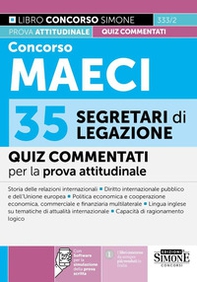 Concorso MAECI 35 Segretari di Legazione - Quiz commentati - Librerie.coop
