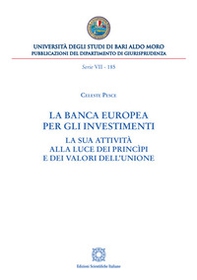 La Banca europea per gli investimenti - Librerie.coop