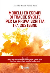 Modelli ed esempi di tracce svolte per la prova scritta tfa sostegno - Librerie.coop