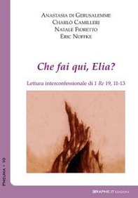 Che fai qui, Elia? Lettura interconfessionale di 1Re 19,11-13 - Librerie.coop