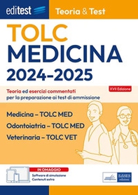 Medicina, Odontoiatria, Veterinaria TOLC-MED e TOLC-VET. Teoria e test - Librerie.coop
