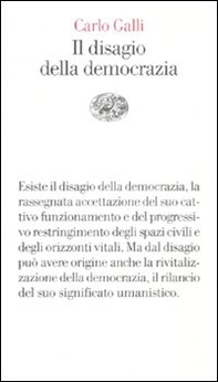 Il disagio della democrazia - Librerie.coop Il disagio della democrazia - Librerie.coop