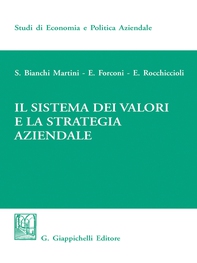 Il sistema dei valori e la strategia aziendale - Librerie.coop Il sistema dei valori e la strategia aziendale - Librerie.coop