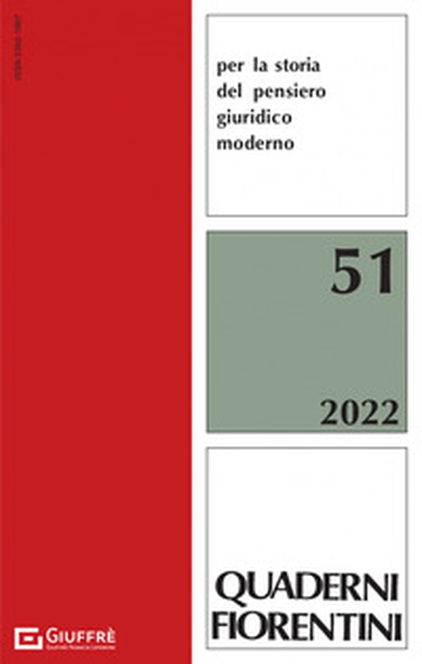 Quaderni fiorentini per la storia del pensiero giuridico moderno - Librerie.coop Quaderni fiorentini per la storia del pensiero giuridico moderno - Librerie.coop
