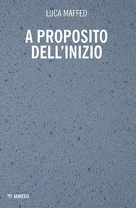 A proposito dell'inizio - Librerie.coop