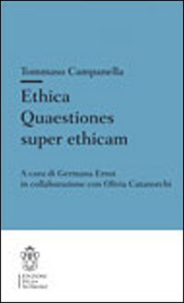 Ethica. Quaestiones super ethicam - Librerie.coop Ethica. Quaestiones super ethicam - Librerie.coop