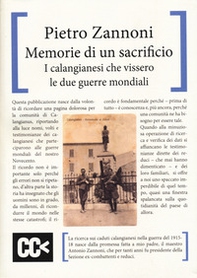 Memorie di un sacrificio. I calangianesi che vissero le due guerre mondiali - Librerie.coop
