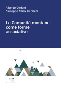 Le Comunità montane come forme associative - Librerie.coop Le Comunità montane come forme associative - Librerie.coop