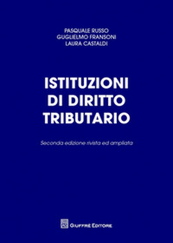 Istituzioni di diritto tributario - Librerie.coop Istituzioni di diritto tributario - Librerie.coop