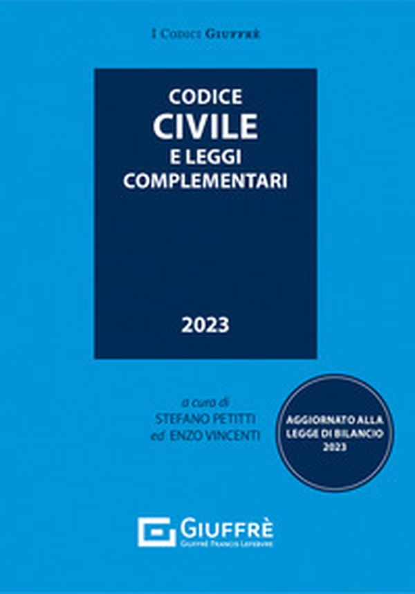 Codice civile e leggi complementari - Librerie.coop Codice civile e leggi complementari - Librerie.coop
