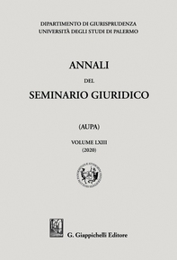Annali del seminario giuridico dell'Università di Palermo - e-Book - Librerie.coop Annali del seminario giuridico dell'Università di Palermo - e-Book - Librerie.coop