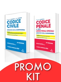 Kit Codici Esame Avvocato 2021: Codice civile-Codice di procedura penale e leggi speciali. Annotato con la giurisprudenza - Librerie.coop