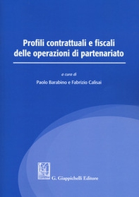 Profili contrattuali e fiscali delle operazioni di partenariato - Librerie.coop
