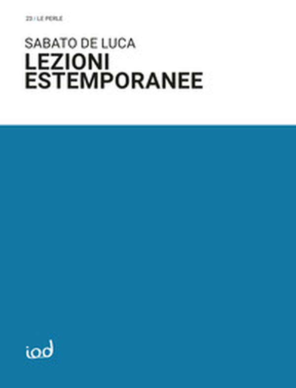Lezioni estemporanee - Librerie.coop Lezioni estemporanee - Librerie.coop