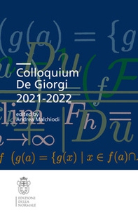 Colloquium De Giorgi 2021-2022 - Librerie.coop