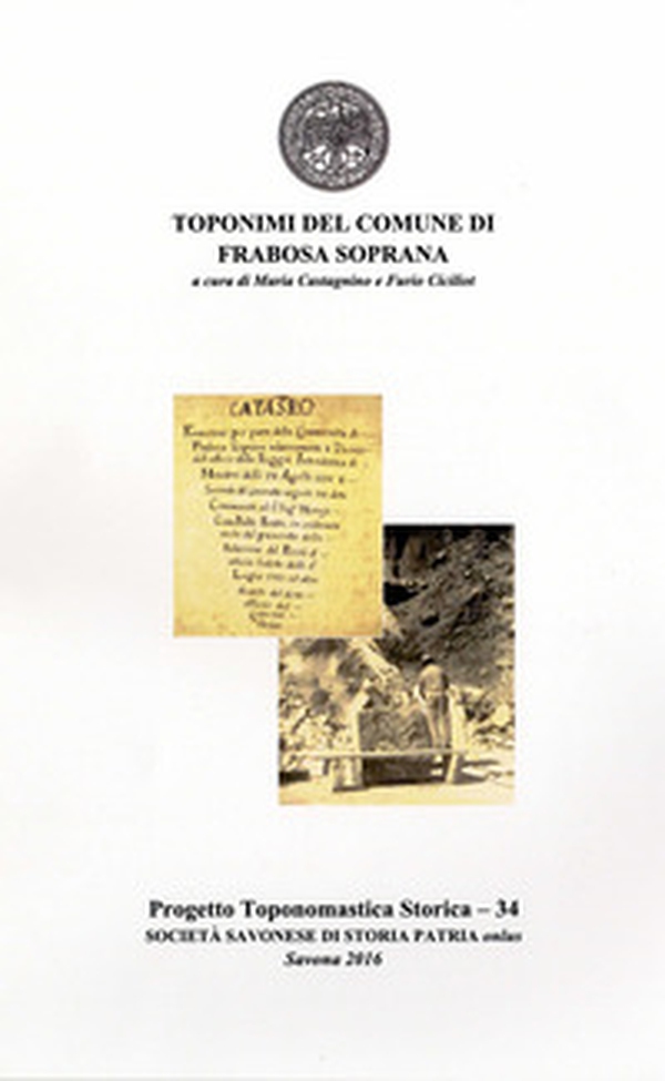 Toponimi del Comune di Frabosa Soprana - Librerie.coop Toponimi del Comune di Frabosa Soprana - Librerie.coop