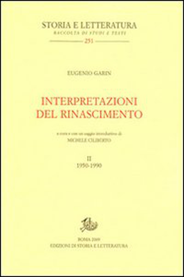 Interpretazioni del Rinascimento (1950-1990) - Vol. 2 - Librerie.coop Interpretazioni del Rinascimento (1950-1990) - Vol. 2 - Librerie.coop