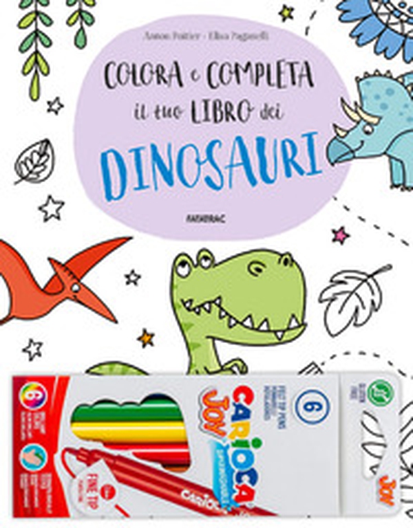 Colora e completa il tuo libro dei dinosauri - Librerie.coop Colora e completa il tuo libro dei dinosauri - Librerie.coop