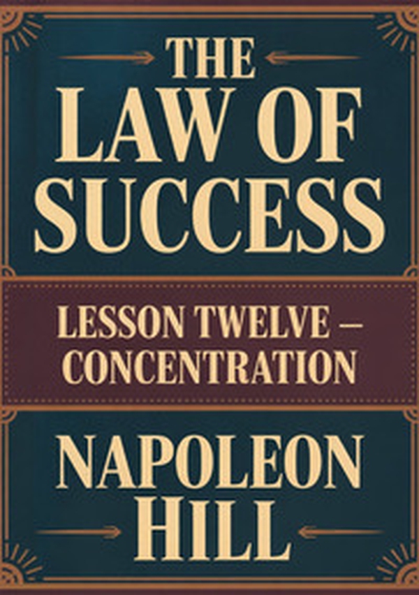 The law of success. Lesson twelve. Concentration - Librerie.coop