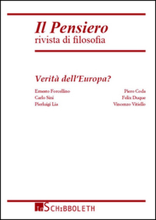 Il pensiero. Rivista di filosofia - Librerie.coop Il pensiero. Rivista di filosofia - Librerie.coop