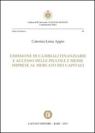 Emissione di cambiali finanziarie e accesso delle piccole e medie imprese al mercato dei capitali - Librerie.coop
