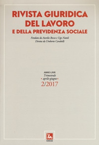 Rivista giuridica del lavoro e della previdenza sociale - Vol. 2 - Librerie.coop