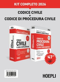 Codice civile + Codice di procedura civile. Kit completo 2026 - Librerie.coop
