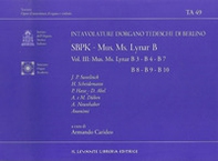SBPK. Intavolature d'organo tedesche di Berlino. Mus. Ms. Lynar B. Ediz. italiana e inglese - Vol. 3 - Librerie.coop