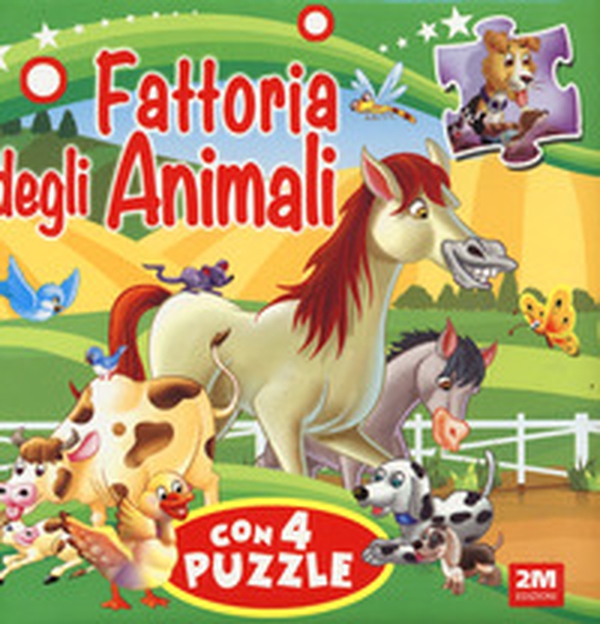 Fattoria degli animali. Libro puzzle - Librerie.coop Fattoria degli animali. Libro puzzle - Librerie.coop