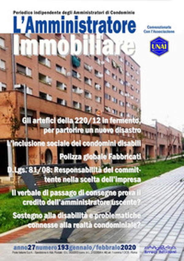 L'amministratore immobiliare. Periodico indipendente degli amministratori di condominio - Librerie.coop L'amministratore immobiliare. Periodico indipendente degli amministratori di condominio - Librerie.coop