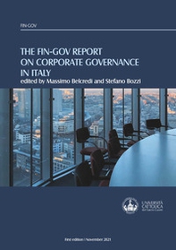 The Fin-Gov report on corporate governance in Italy - Librerie.coop
