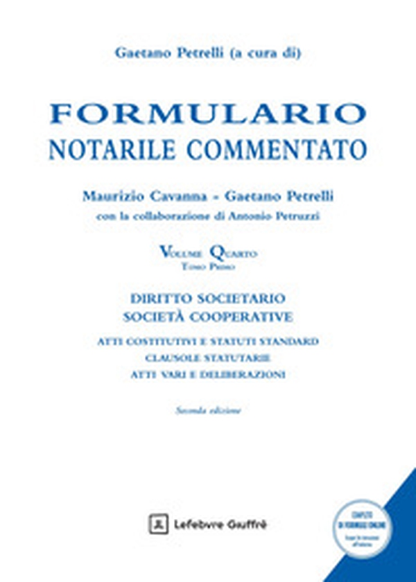 Formulario notarile commentato - Vol. 4\1 - Librerie.coop