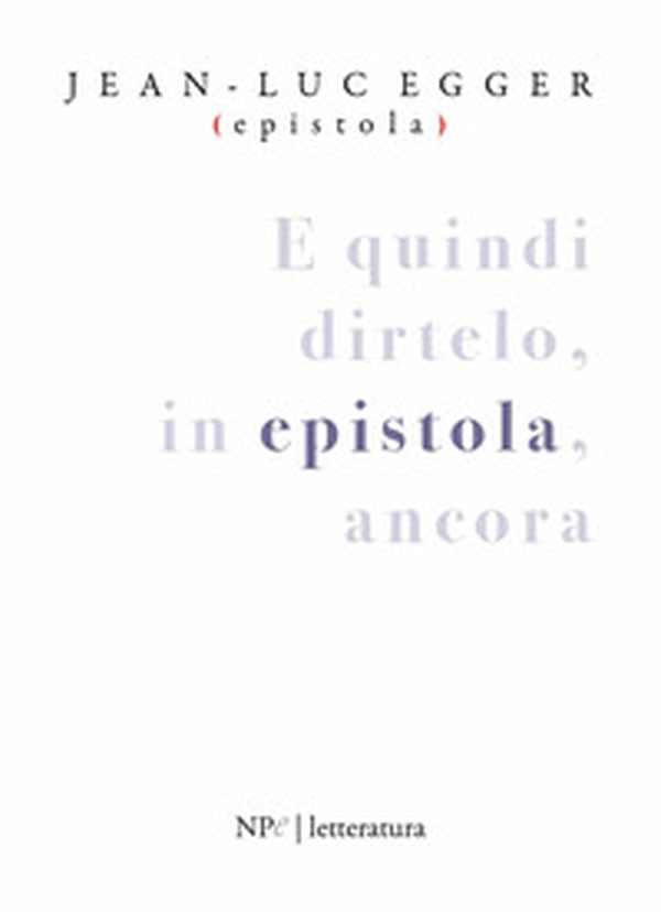 Epistola - Librerie.coop Epistola - Librerie.coop