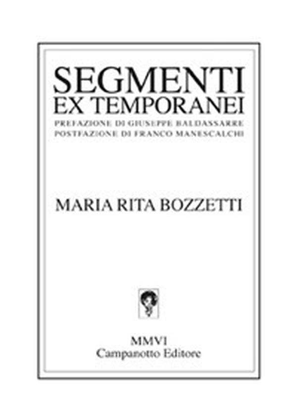 Segmenti ex temporanei - Librerie.coop Segmenti ex temporanei - Librerie.coop