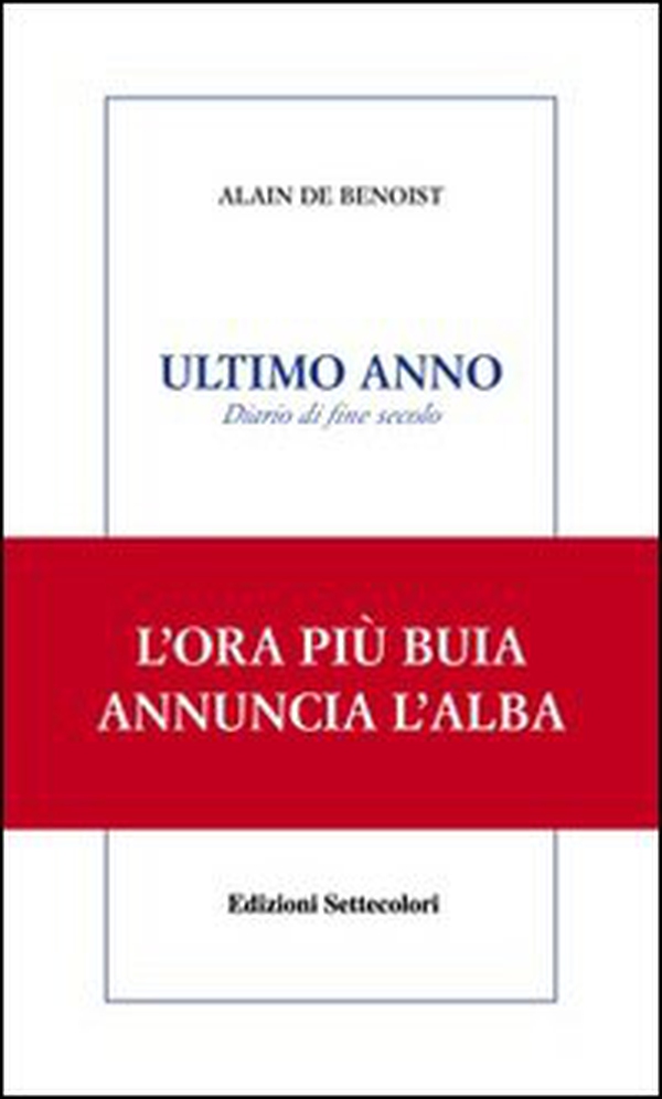 Ultimo anno. Diario di fine secolo - Librerie.coop Ultimo anno. Diario di fine secolo - Librerie.coop