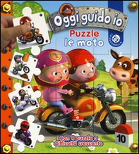 Le moto. Oggi guido io. Libro puzzle - Librerie.coop
